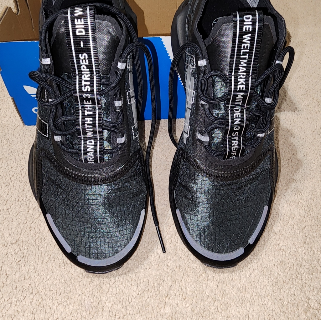 Adidas Black Adidas Atletic Shoes
